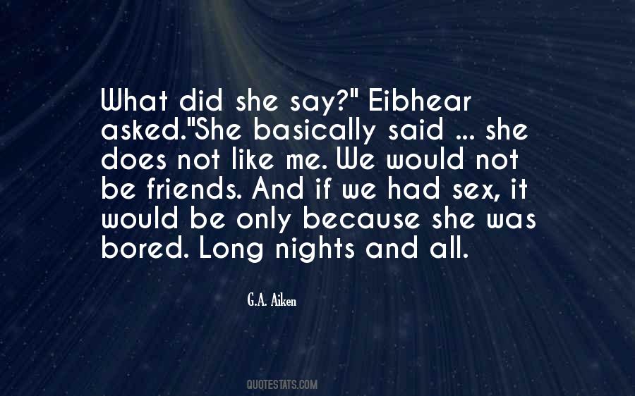 Long Nights Quotes #1198733