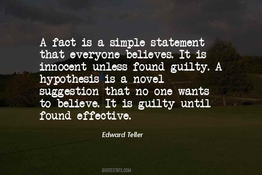 Is Guilty Quotes #177798