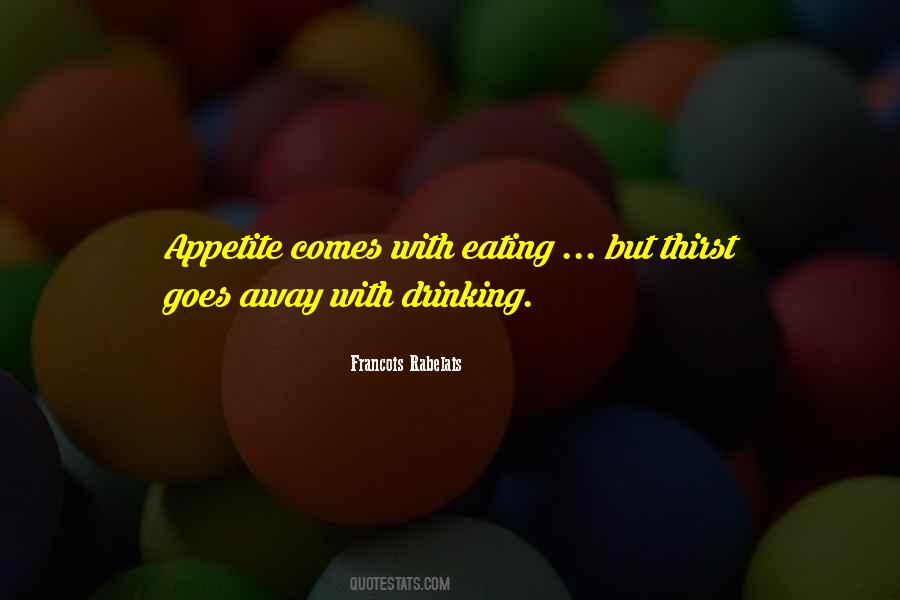 Appetite For Food Quotes #1068238