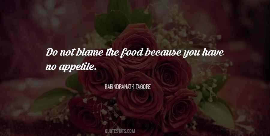 Appetite For Food Quotes #1427039