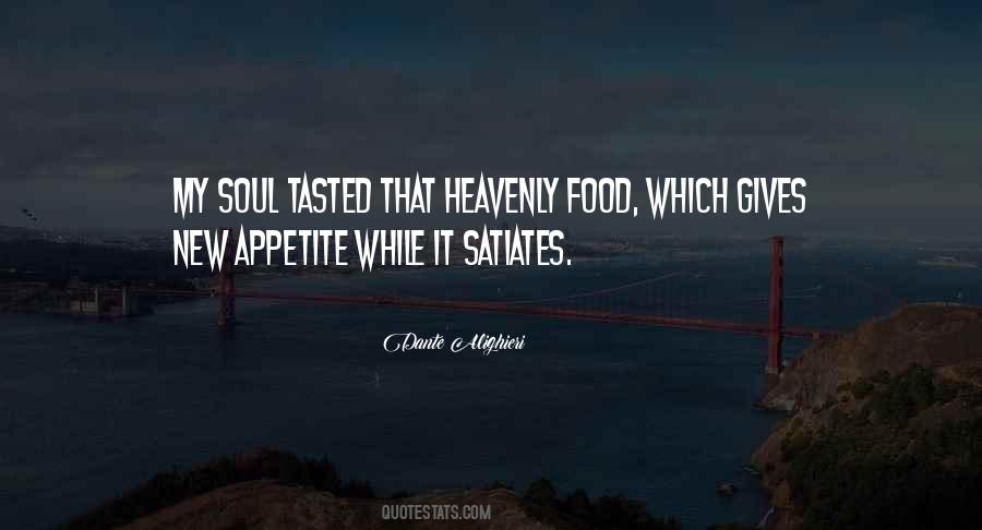 Appetite For Food Quotes #431087