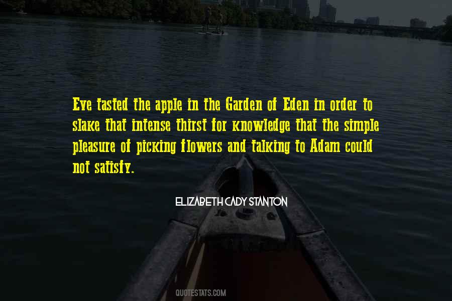 Apple And Eve Quotes #1861037