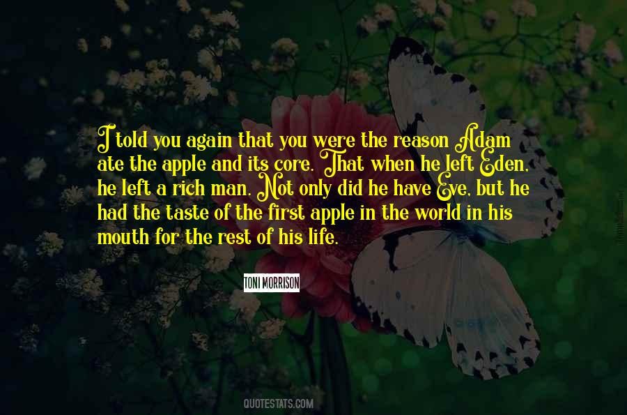 Apple And Eve Quotes #470987