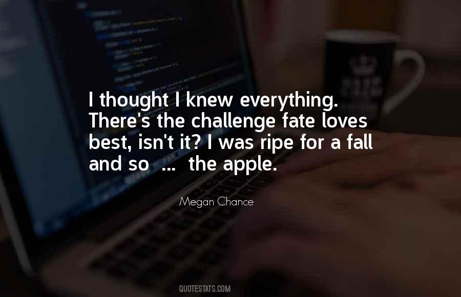 Apple And Fall Quotes #565371