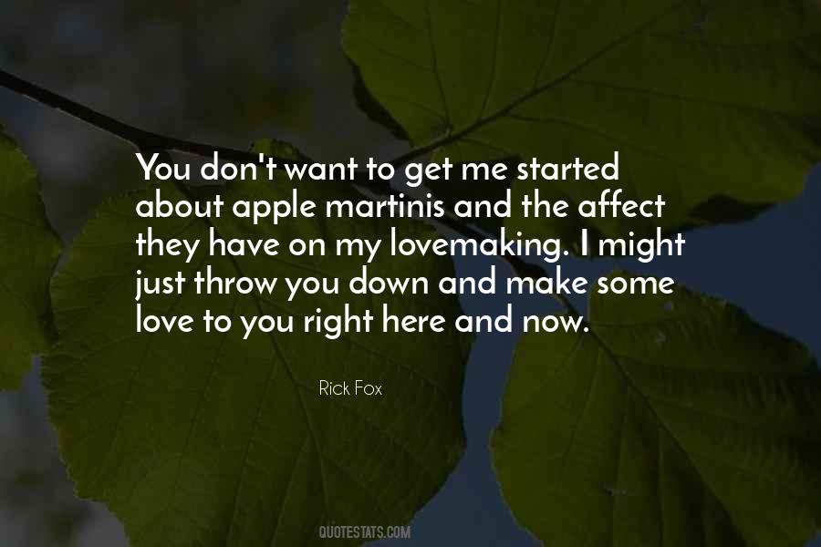 Apple And Love Quotes #1594425