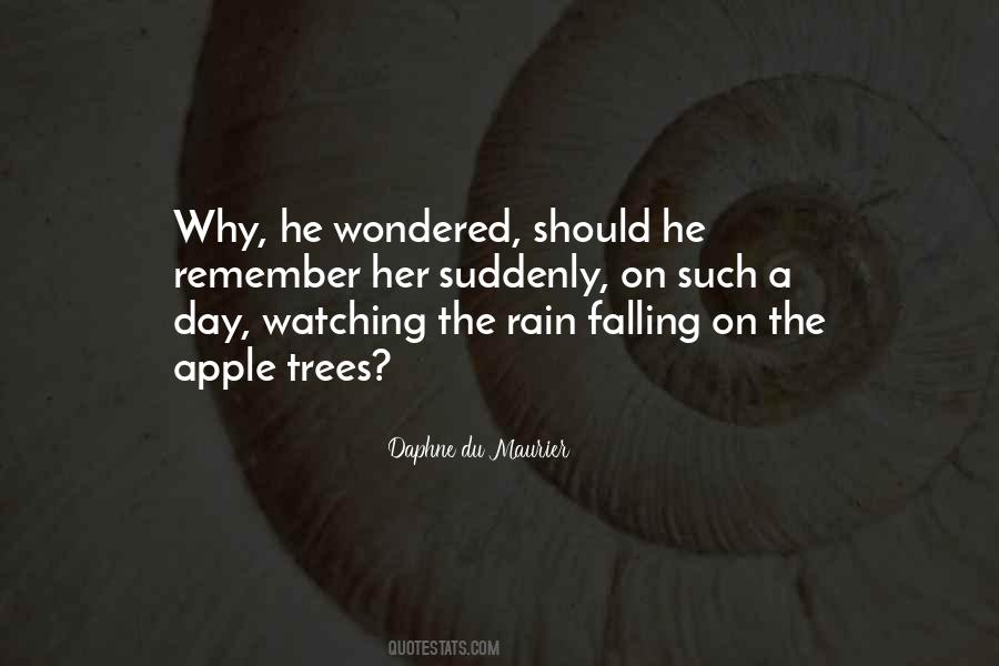 Apple And Rain Quotes #1015342