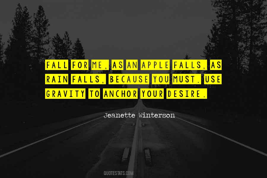 Apple And Rain Quotes #11217