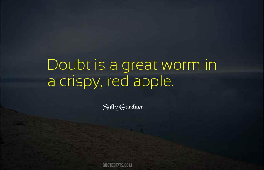Apple And Worm Quotes #1254479