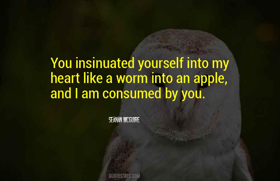 Apple And Worm Quotes #1407971