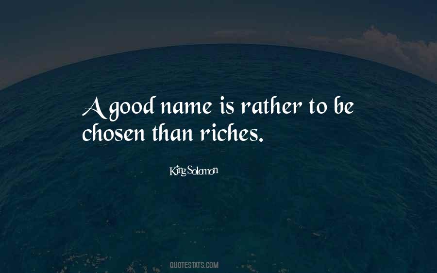 Chosen Good Quotes #1766526