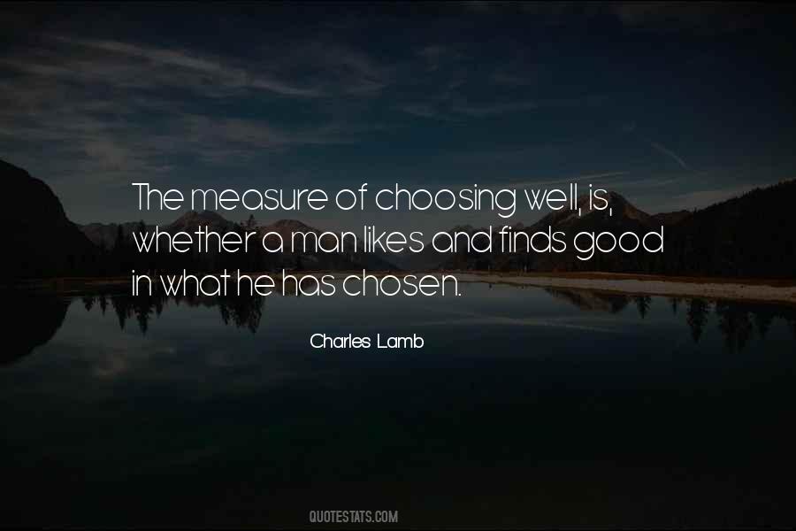 Chosen Good Quotes #716668