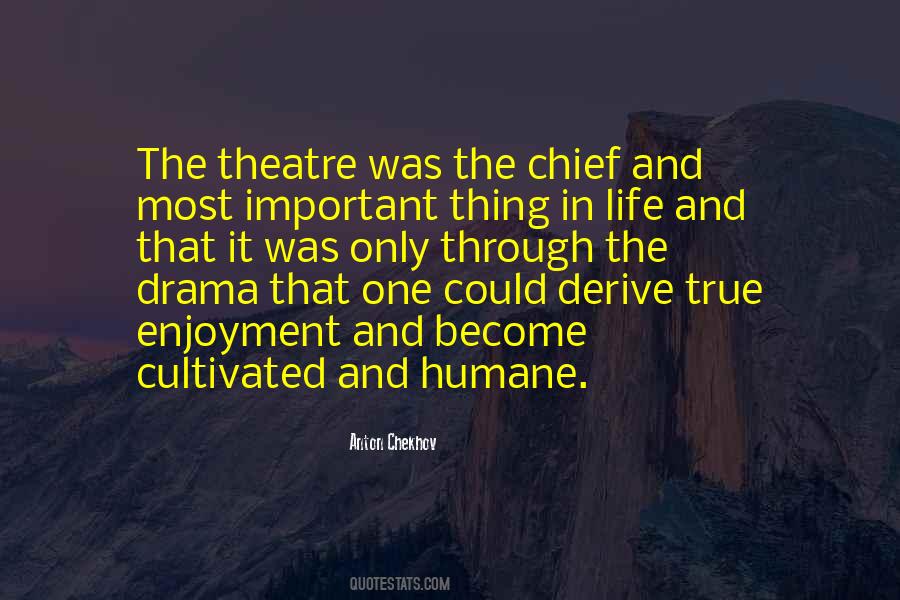 Quotes About Theatre And Drama #1117346