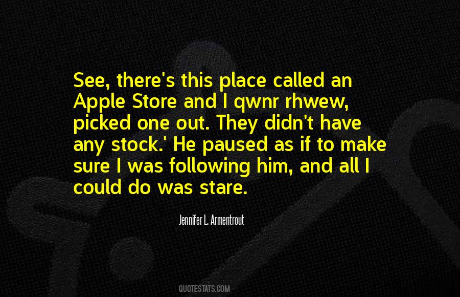 Apple Store Quotes #1456043