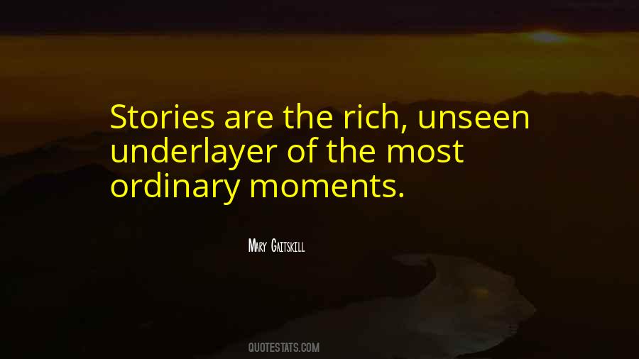 Ordinary Stories Quotes #225867