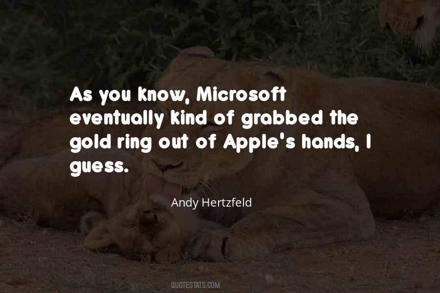 Apple Vs Microsoft Quotes #38013