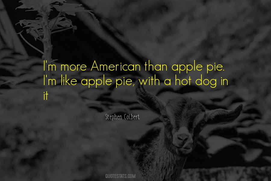 Apples Pie Quotes #1212008