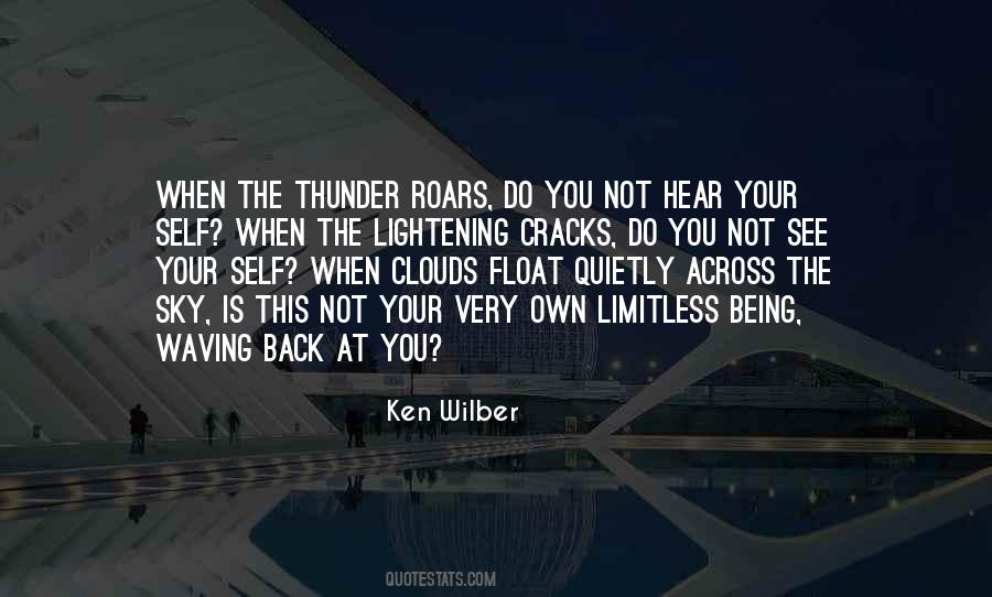Thunder Roars Quotes #154047