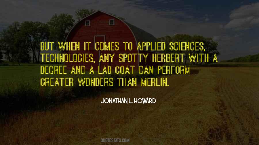 Applied Sciences Quotes #1831105