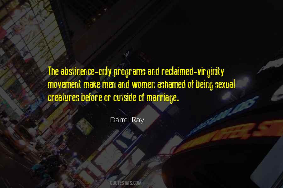 Sexual Abstinence Quotes #460088