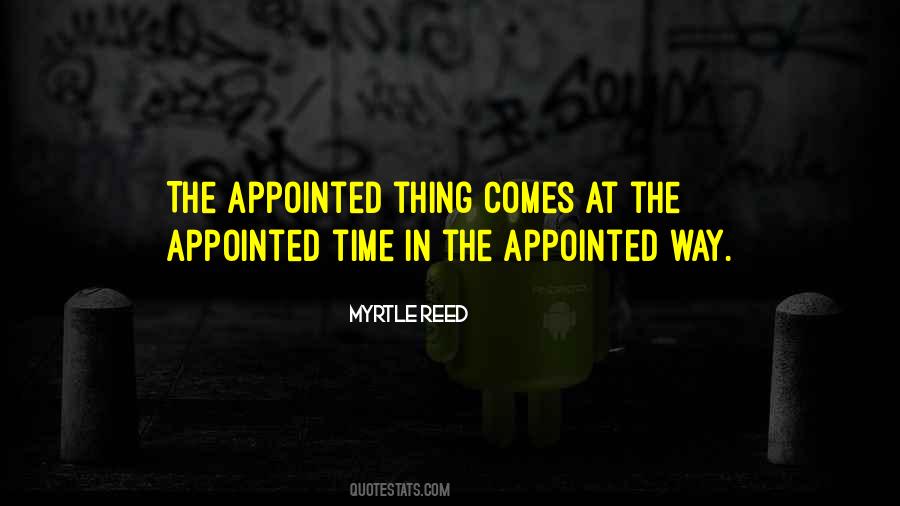 Appointed Time Quotes #1848671