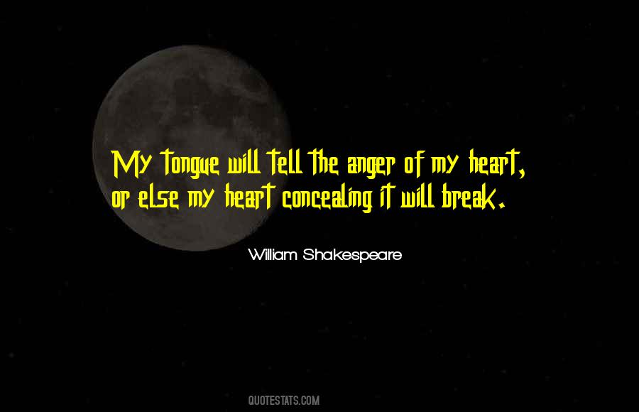Anger Heart Quotes #1019917
