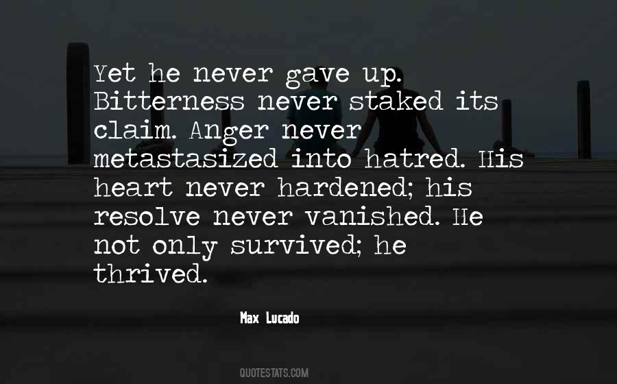 Anger Heart Quotes #223290
