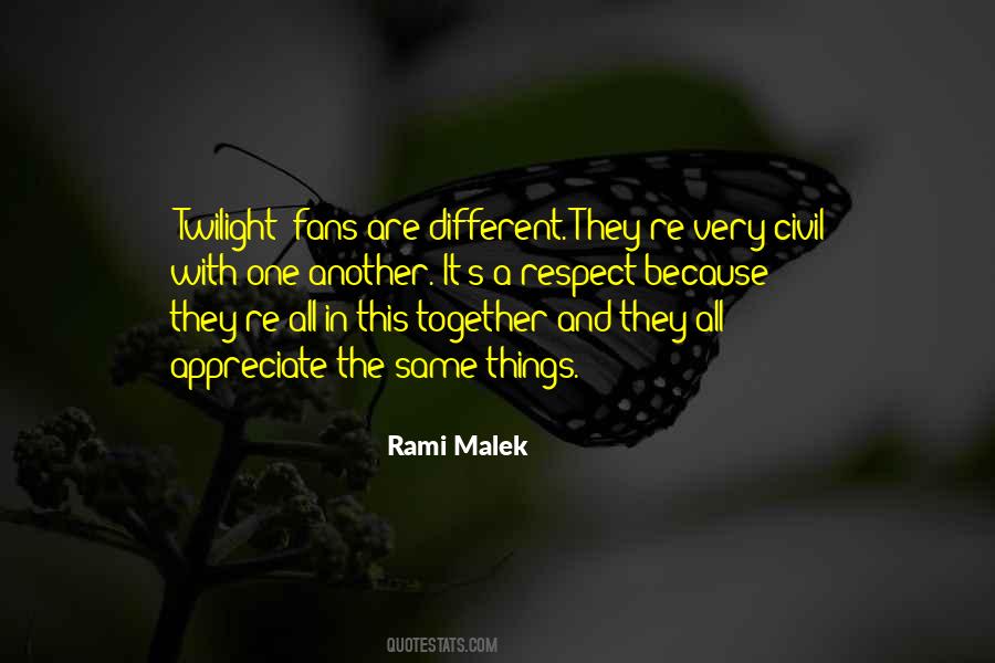 Appreciate One Another Quotes #859145