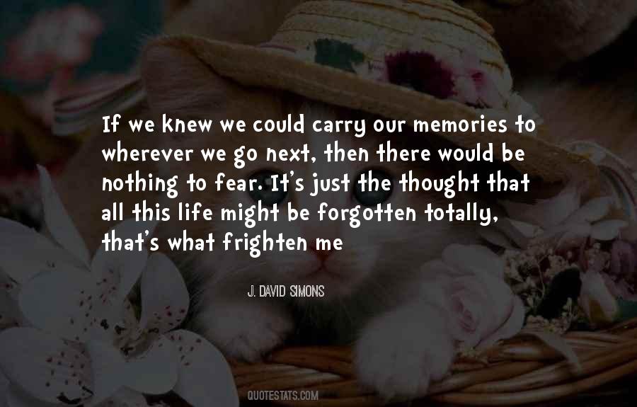 Just Memories Quotes #246523