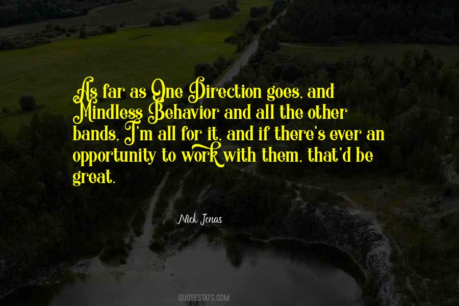 Opportunity To Work Quotes #36303