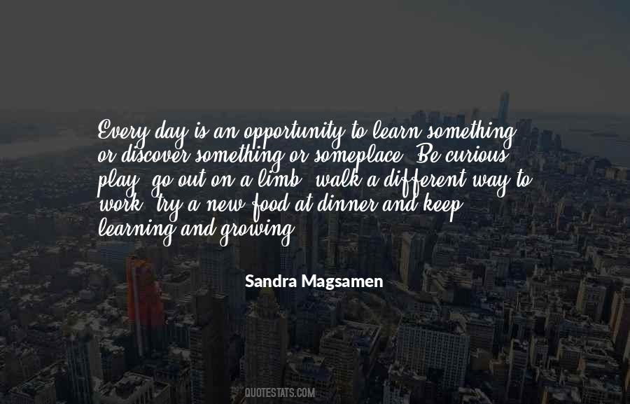 Opportunity To Work Quotes #50428