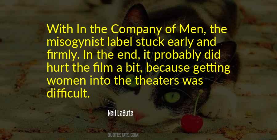 Quotes About Theaters #1272567