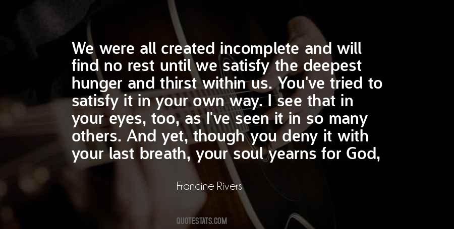 Eyes Hunger Quotes #1805528