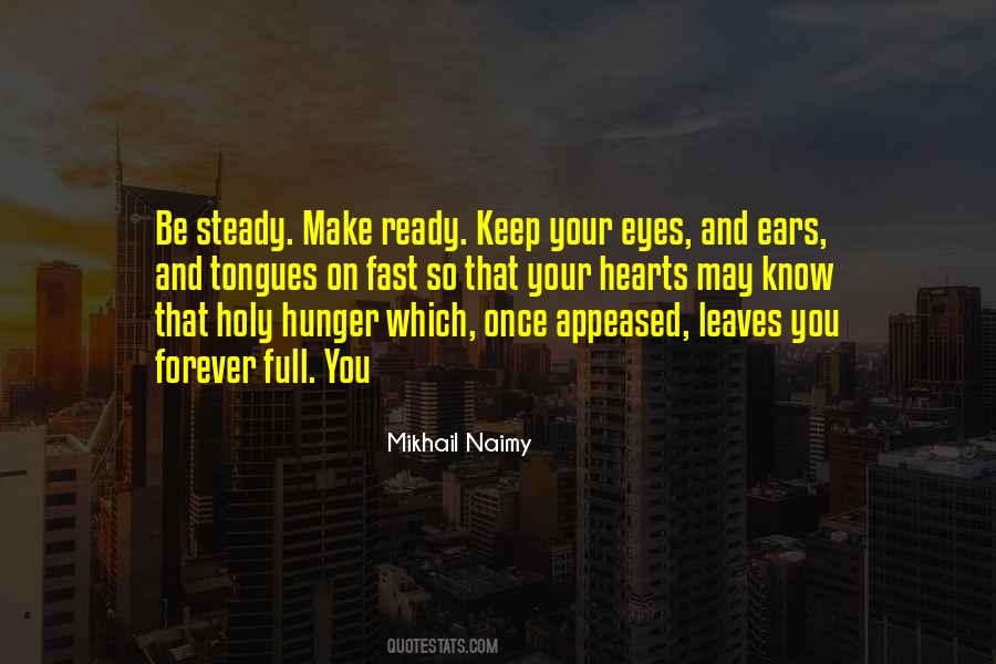 Eyes Hunger Quotes #359553