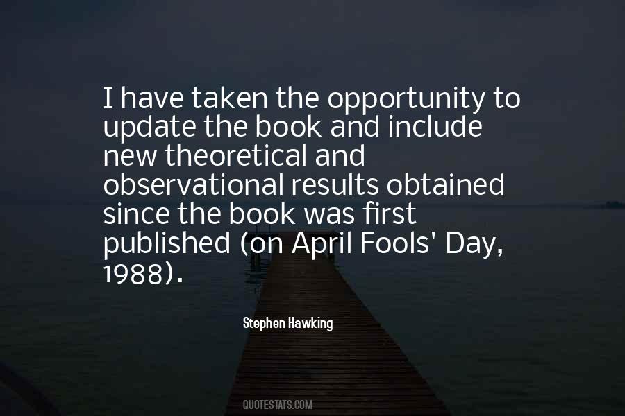 April Fools Quotes #1124151