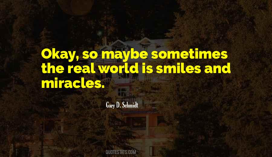 Real Smile Quotes #18125