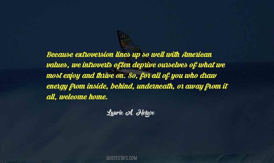 Extroversion Introversion Quotes #1441053