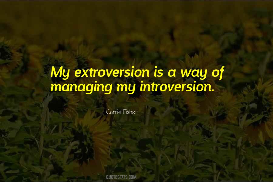 Extroversion Introversion Quotes #730243