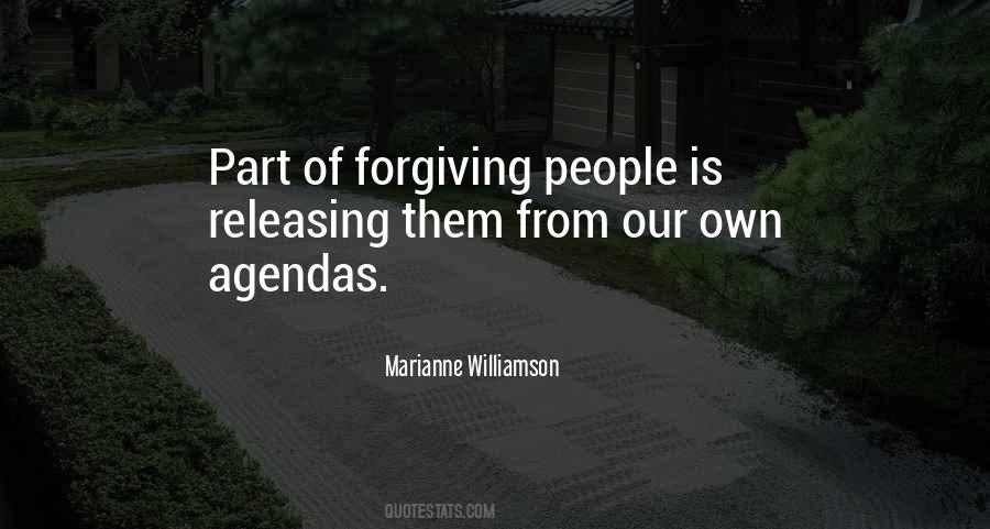 People With Agendas Quotes #1351822