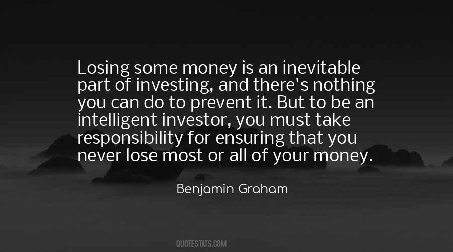 Investing Your Money Quotes #1300314