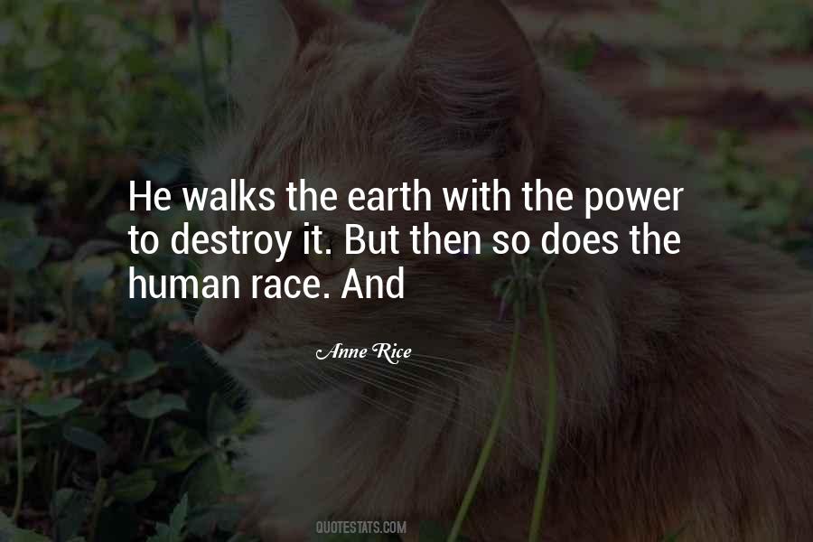 Earth And Human Quotes #159520