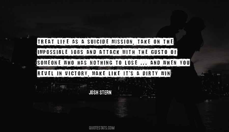 Suicide Mission Quotes #1253833