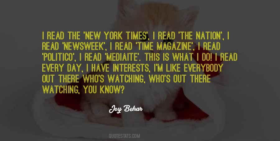 New York Times Magazine Quotes #75454