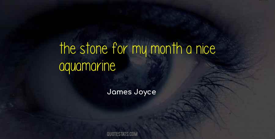 Aquamarine Stone Quotes #1292471