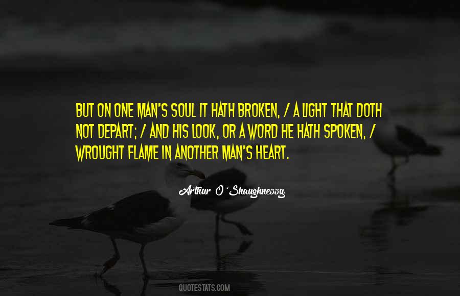 Man S Soul Quotes #918496