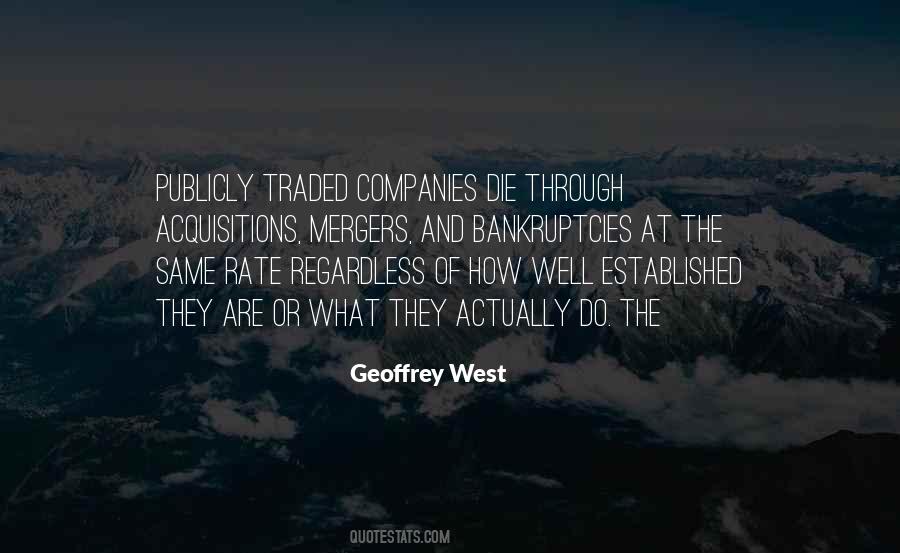 Publicly Traded Companies Quotes #282260