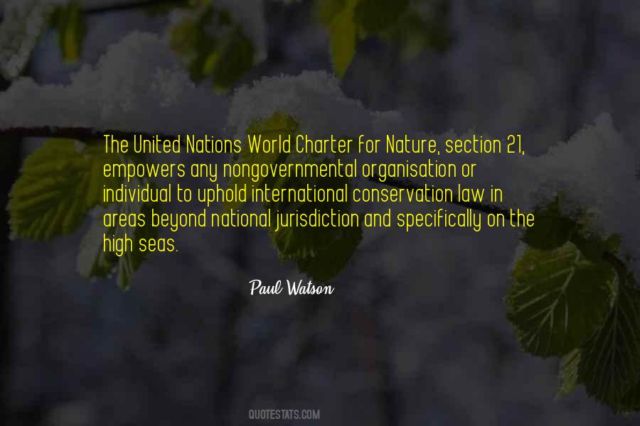 Conservation Law Quotes #1367710