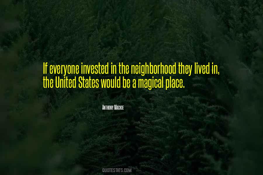Magical Place Quotes #455679
