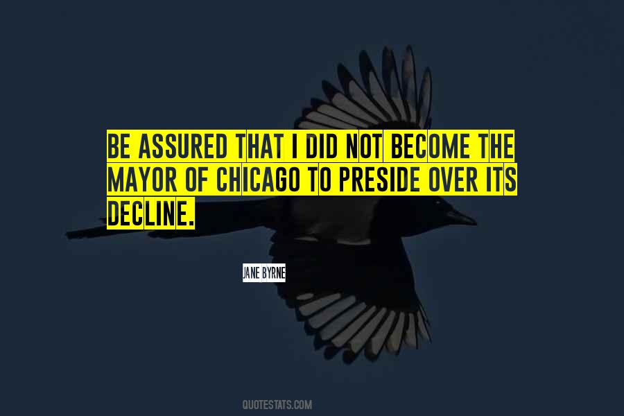 Chicago Mayor Quotes #439089