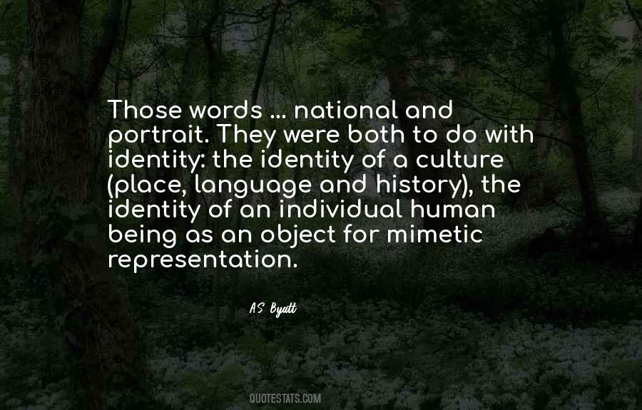Language Identity Quotes #374935