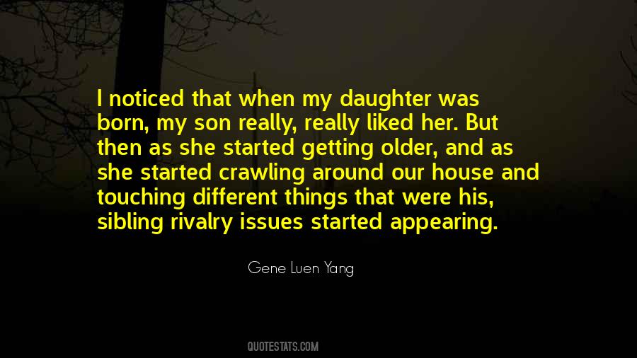 Touching His Daughter Quotes #1286867